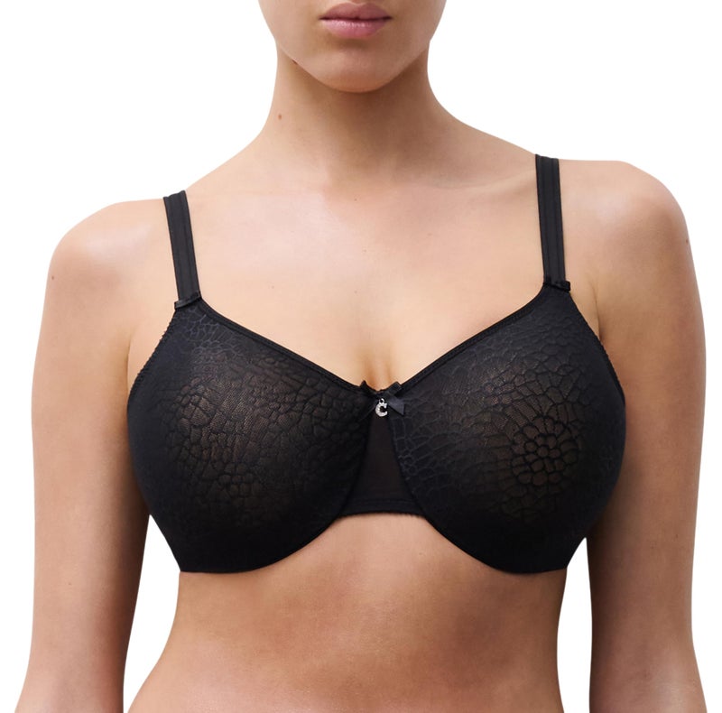 Chantelle Women's C Magnifique Seamless Unlined Minimizer, Black, 36D - Image 1